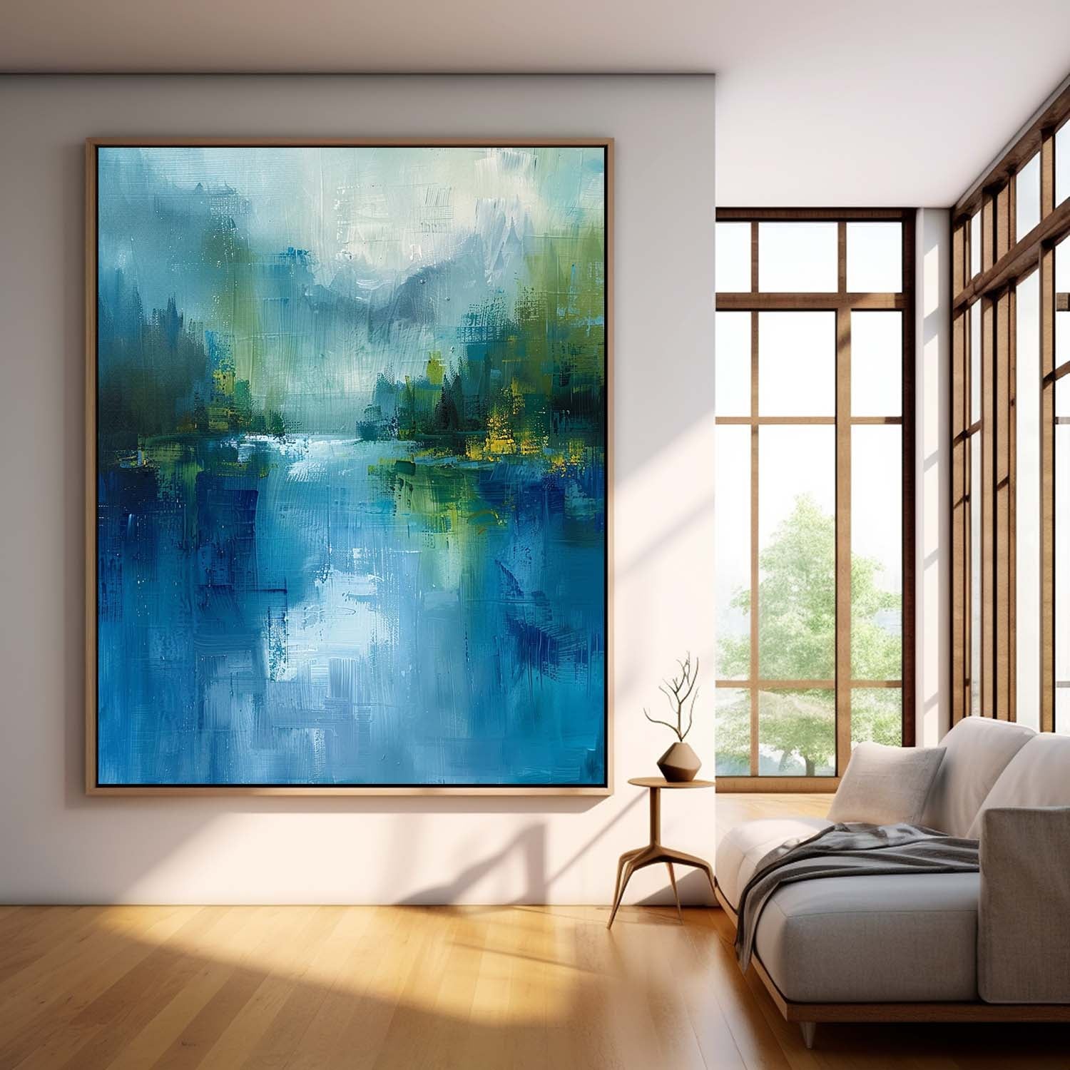 Abstrakte Wandkunst