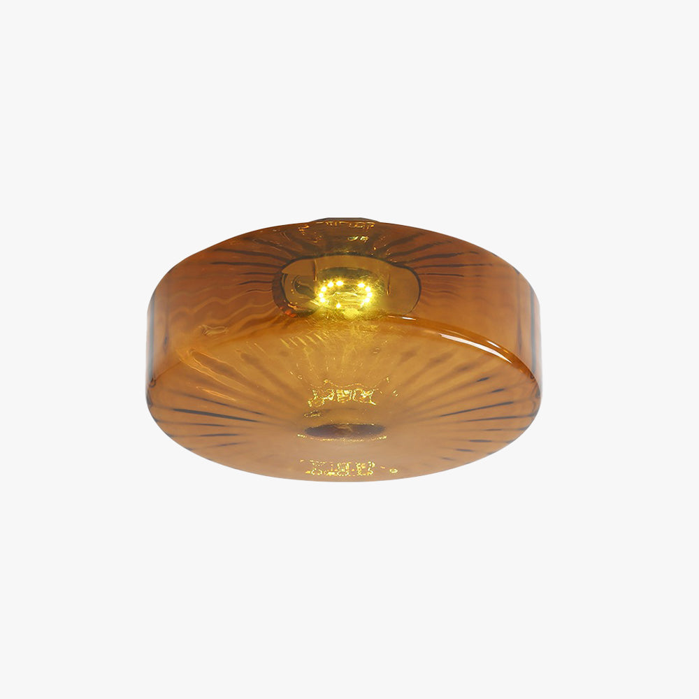 June Amberglas-Deckenleuchte
