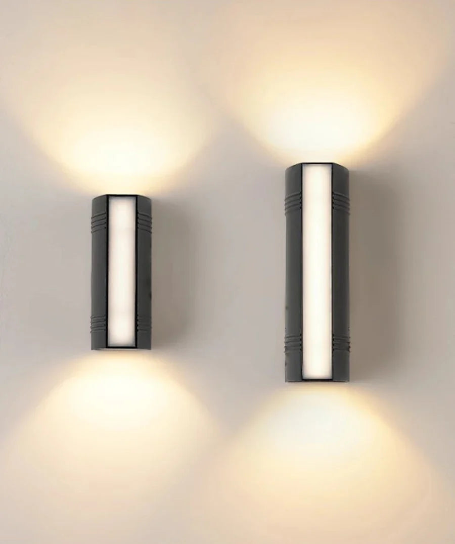 Moderne LED-Wandleuchte – Wasserdichte Außenbeleuchtung