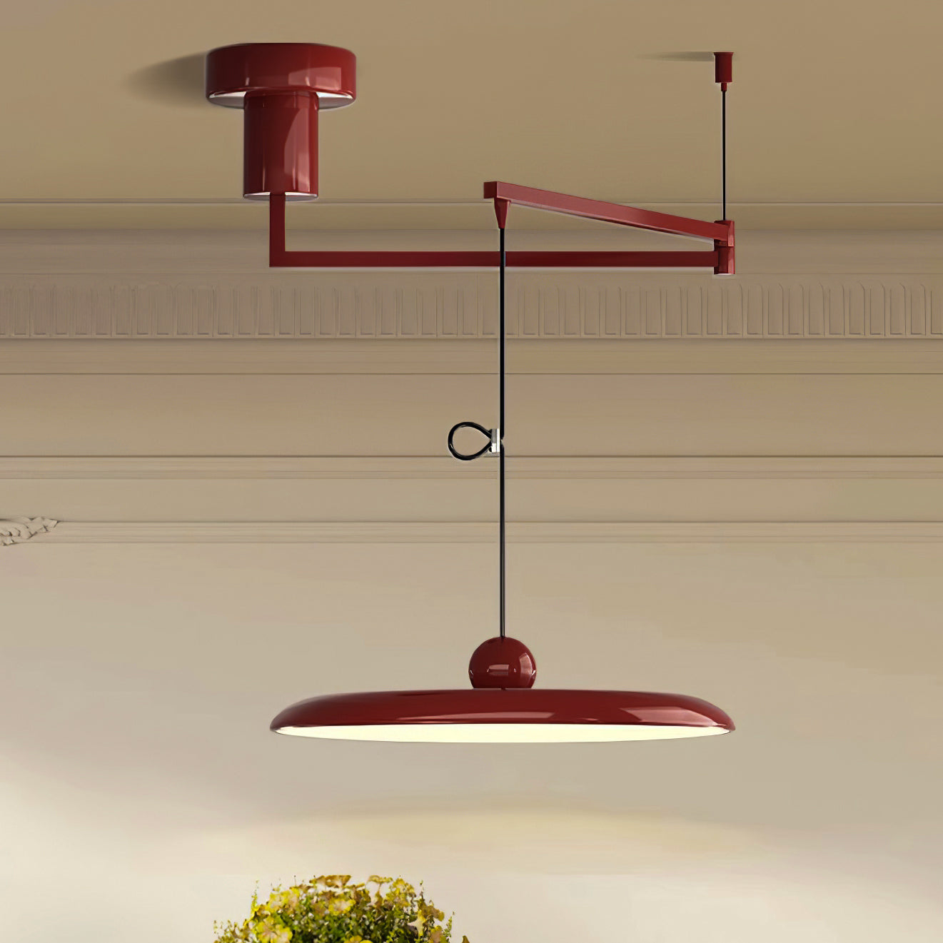 Flux Pendelleuchte – Morandi mit verstellbarem Arm
